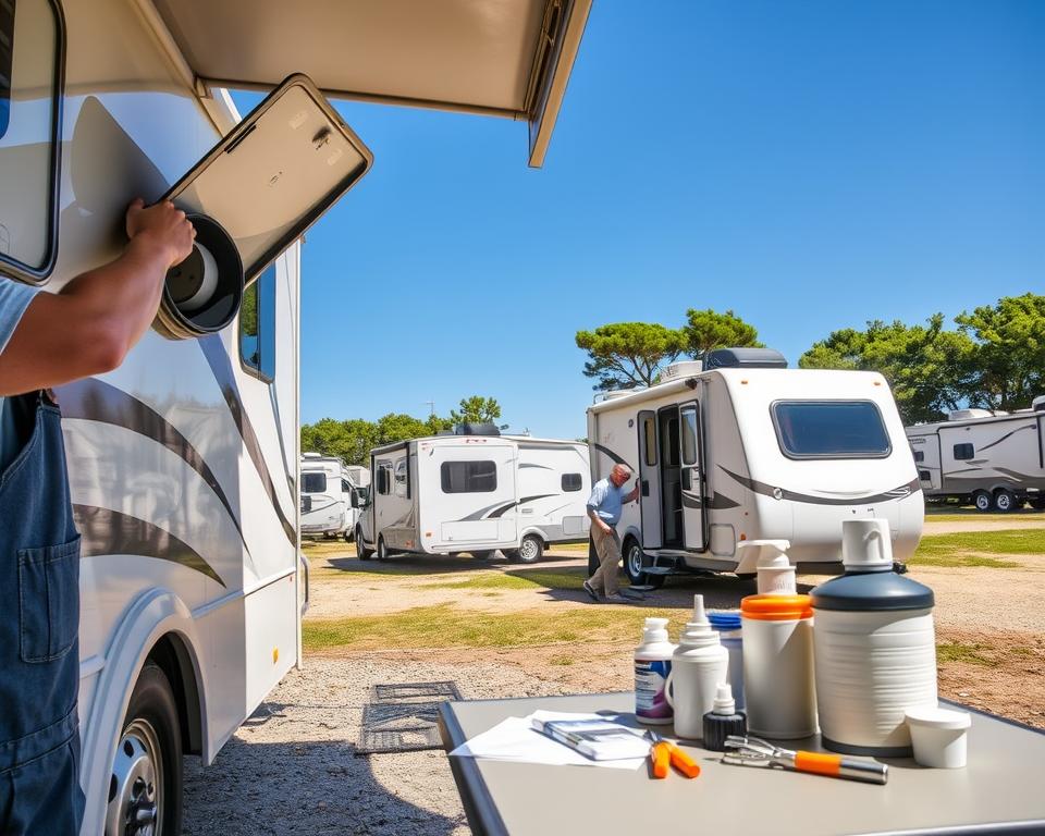 Child and Pet Safety Around RV Tank Maintenance in Simi Valley